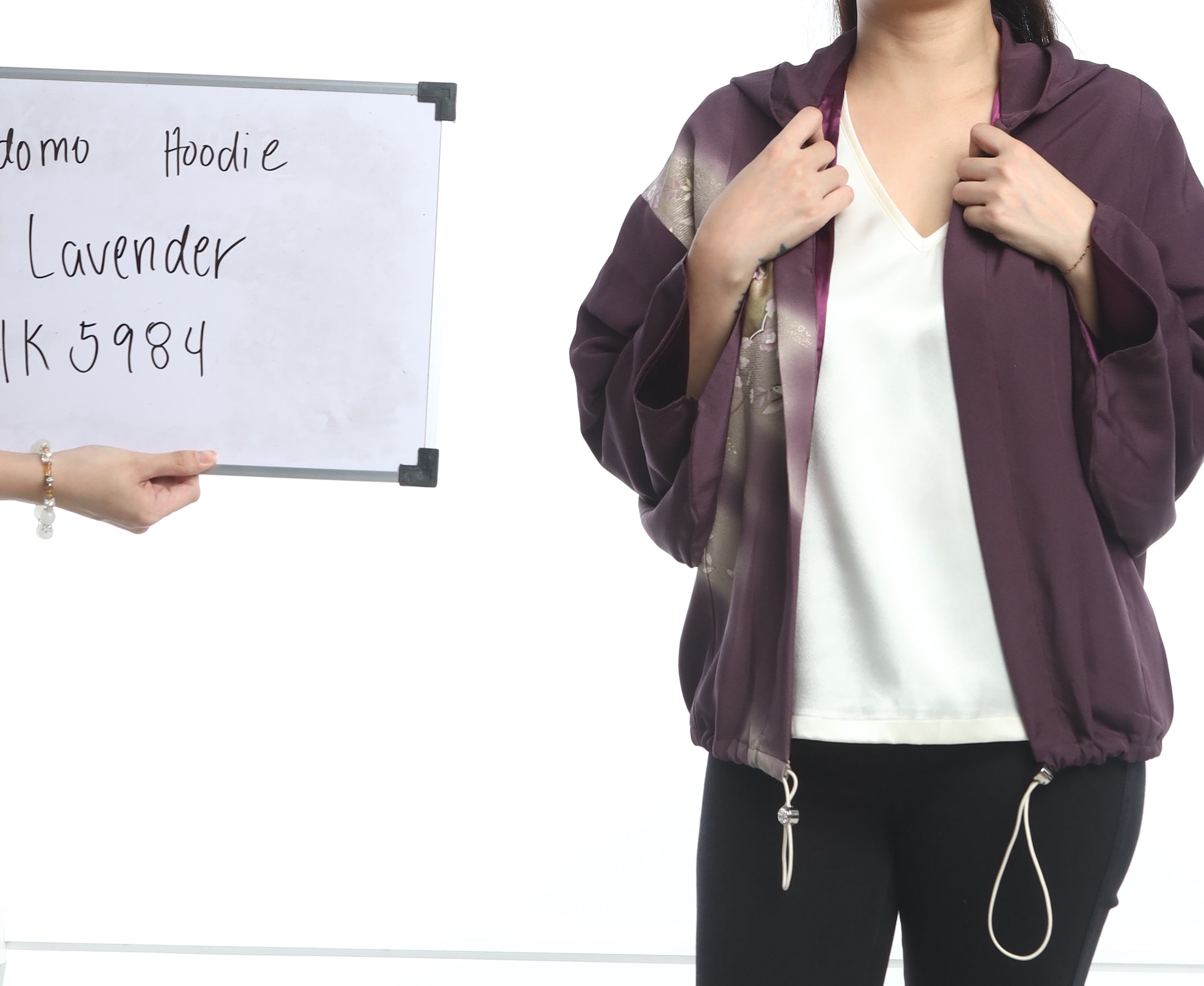 On-hand item: Kodomo Hoodie | HK5984 dark purple | Ship in 1-3 weeks