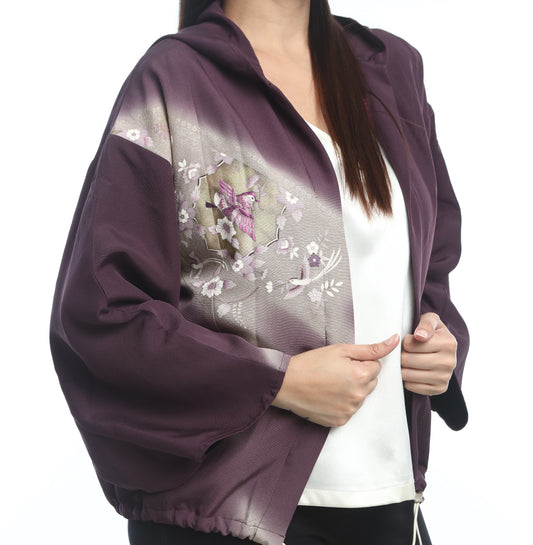 On-hand item: Kodomo Hoodie | HK5984 dark purple | Ship in 1-3 weeks