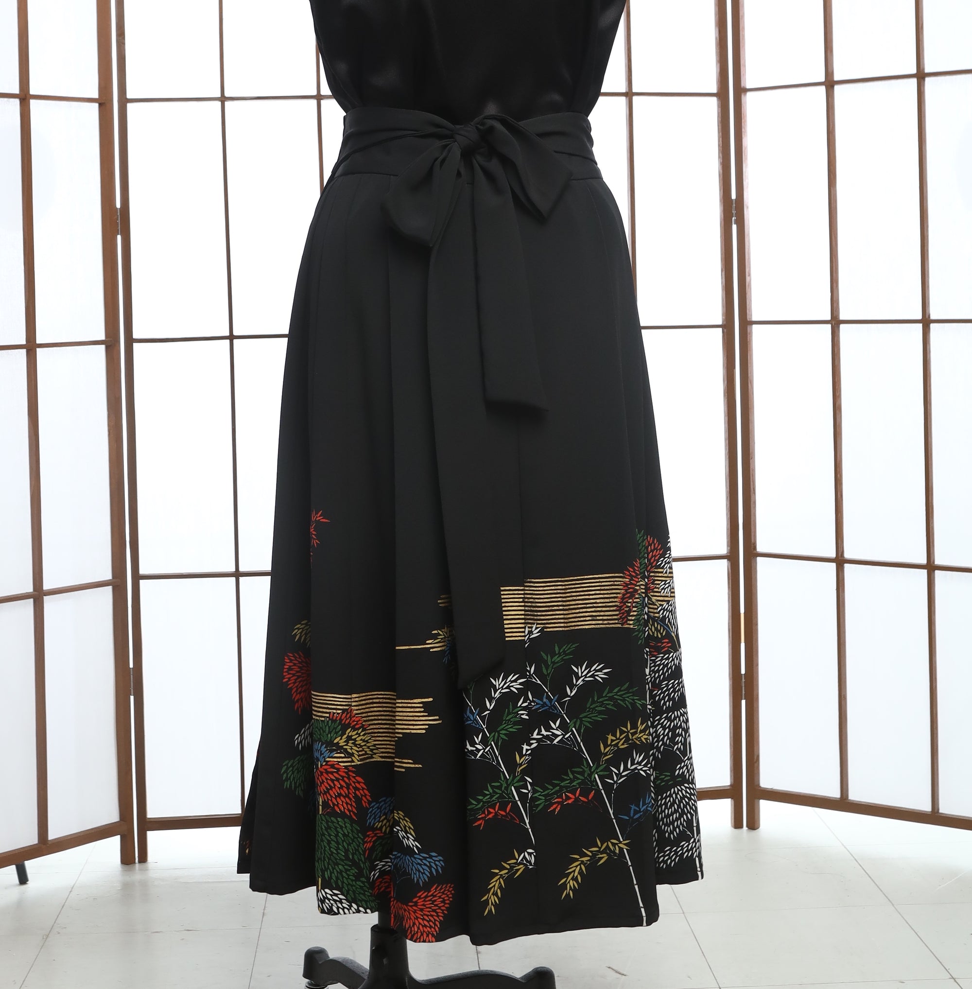 On-hand: Hanbok Skirt | 1P Black HS4702M