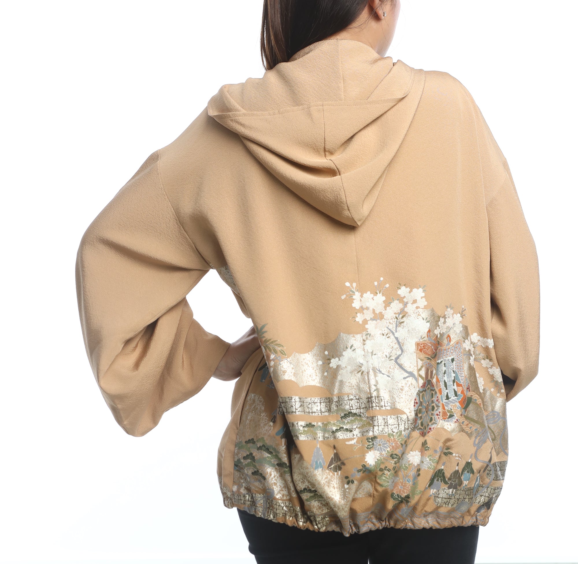 On-hand: Hoodie | H6150 Beige gold premium