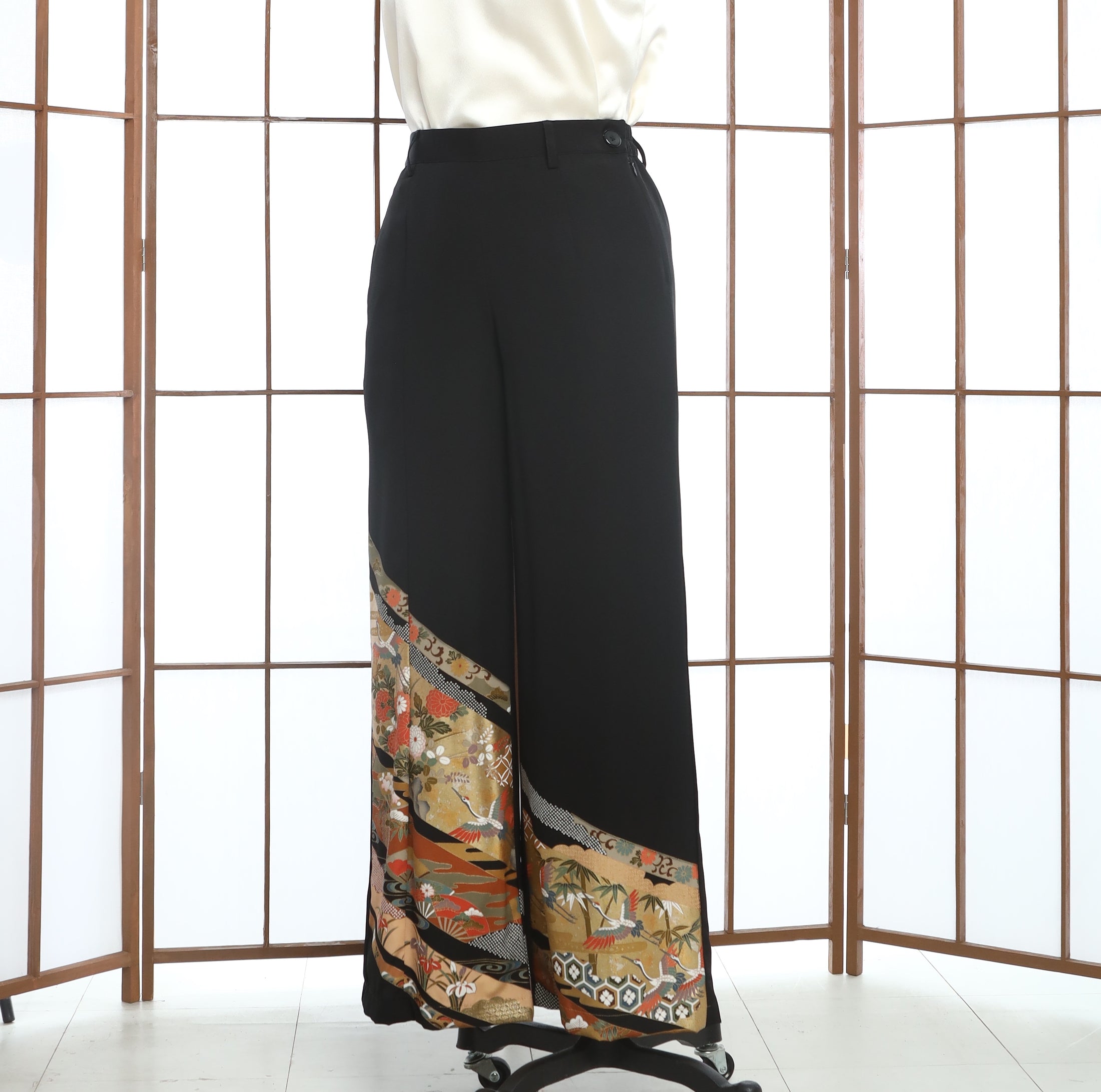 On-hand: Wide Leg Pants | XLZ Black WLP5502