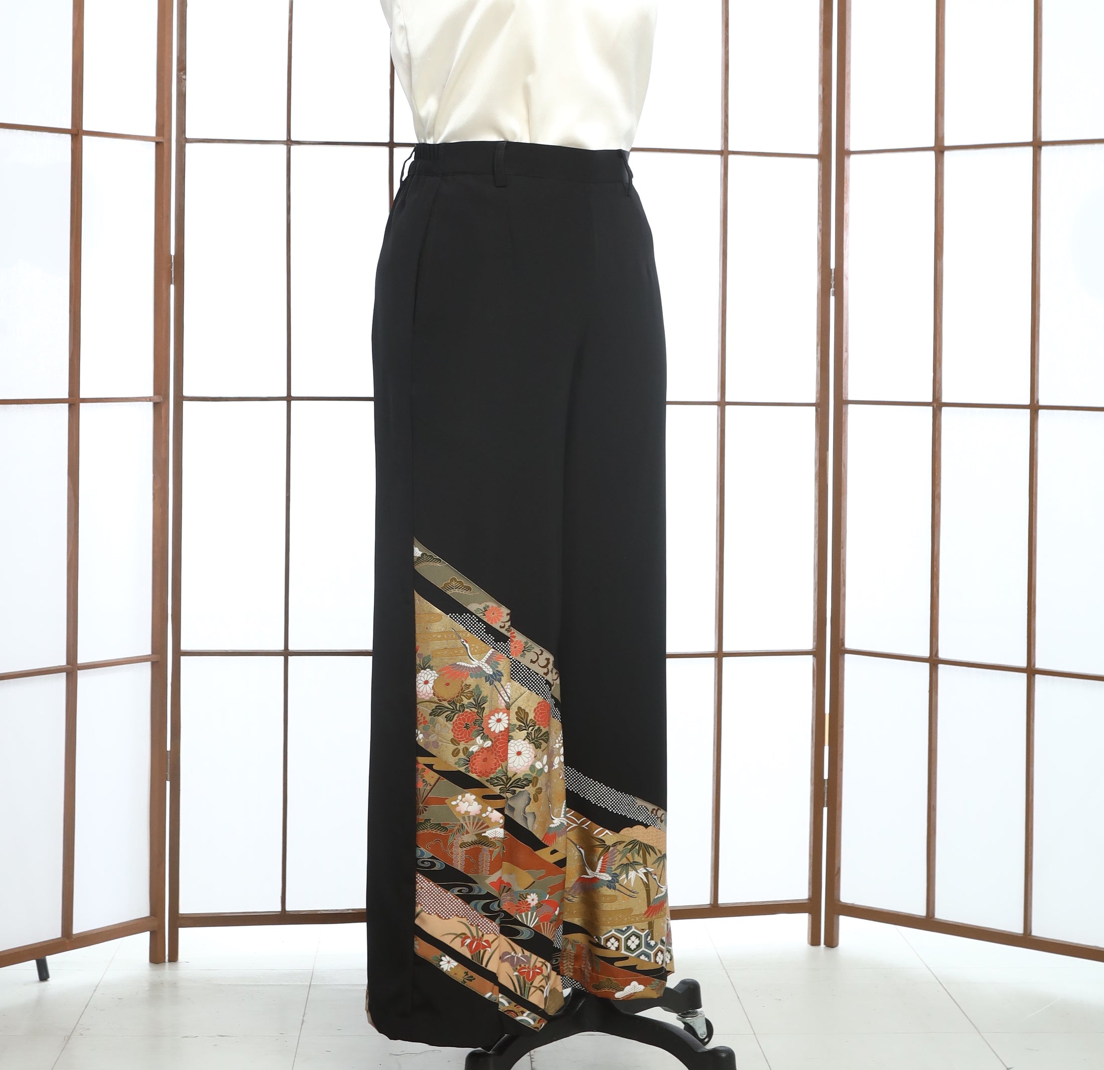 On-hand: Wide Leg Pants | XLZ Black WLP5502