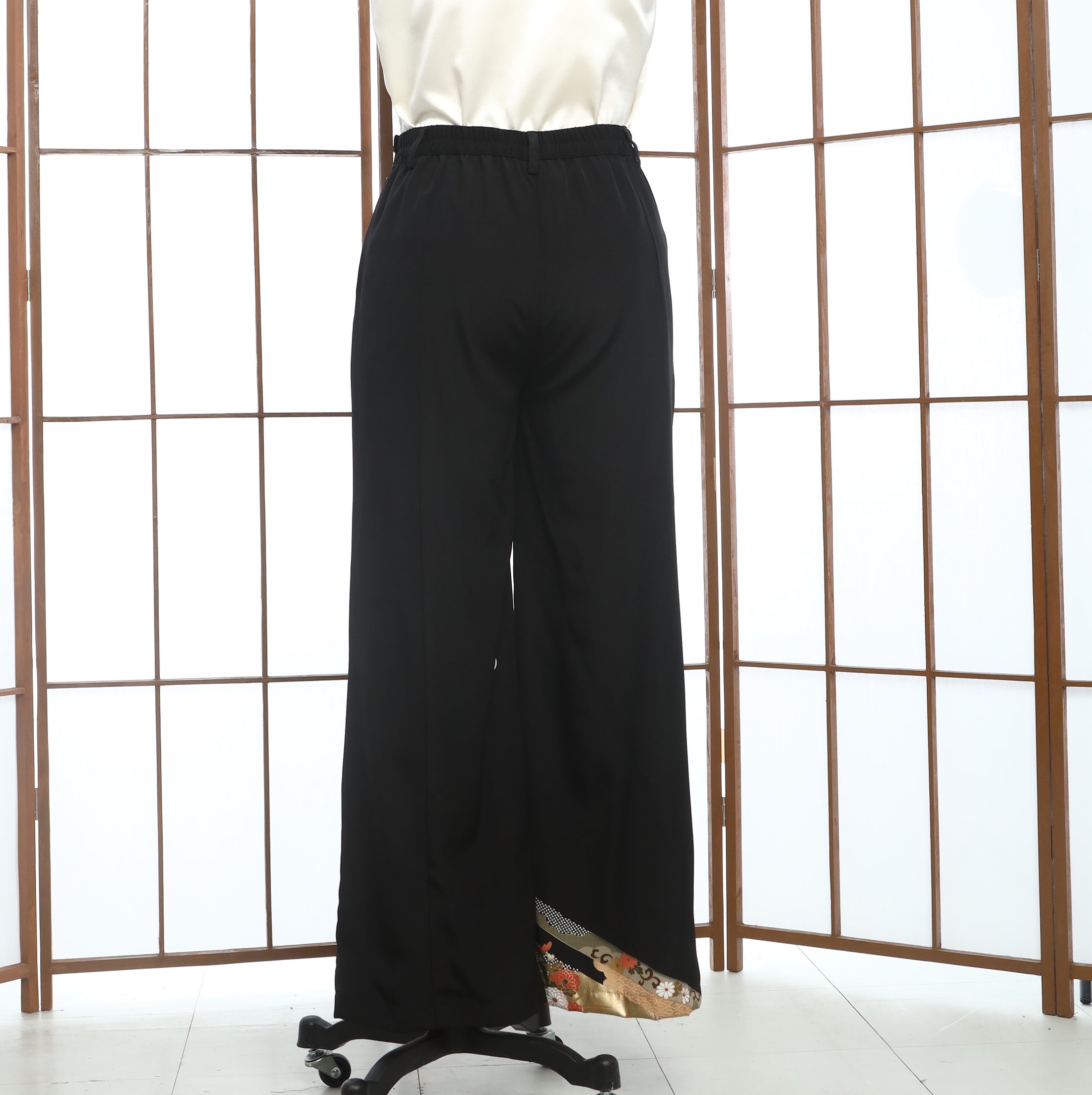 On-hand: Wide Leg Pants | XLZ Black WLP5502