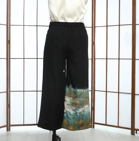 On-hand: Wide Leg Pants | XLB Black WLP5519