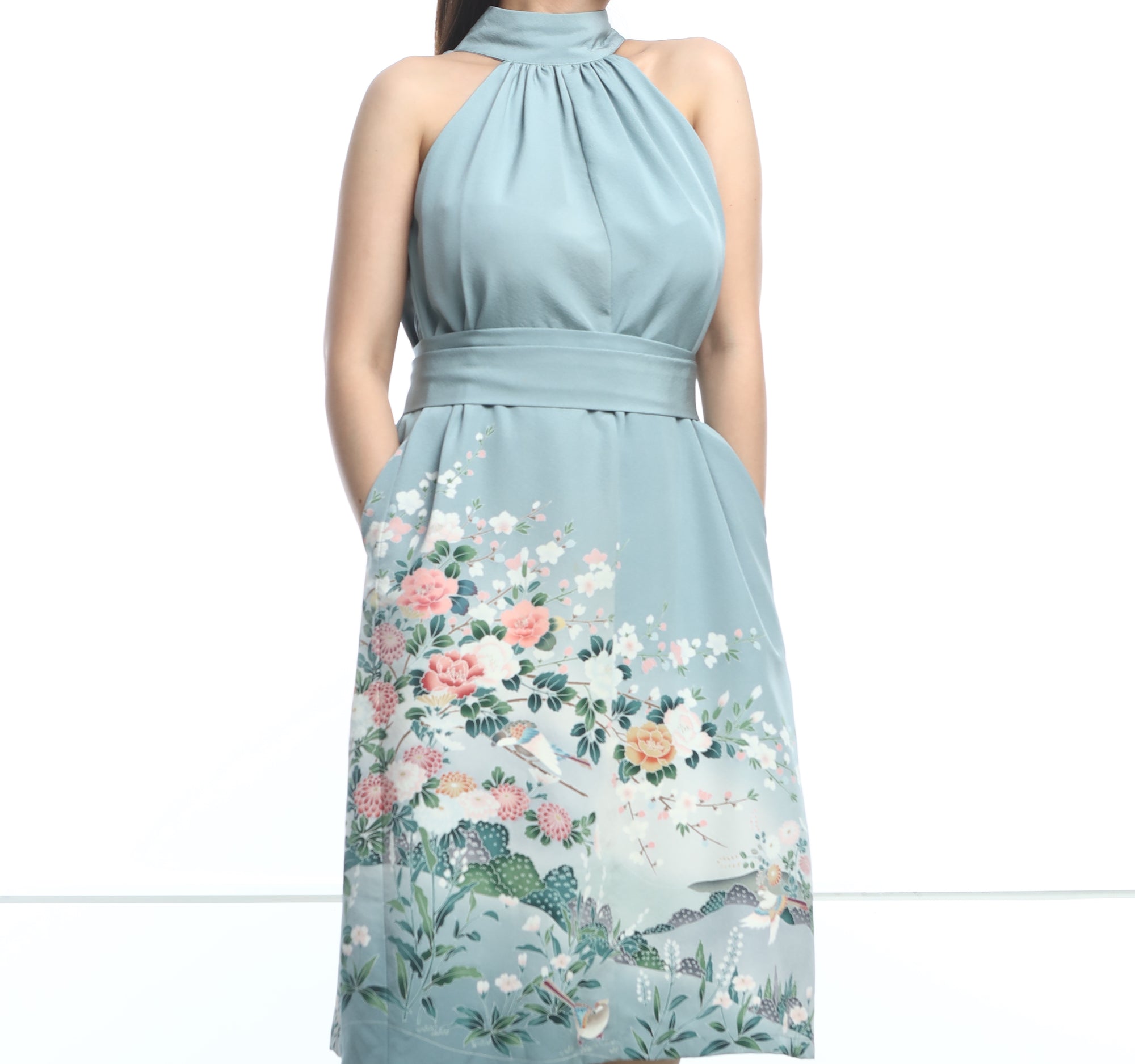 On-hand item: Halter Dress | HD3268 MA