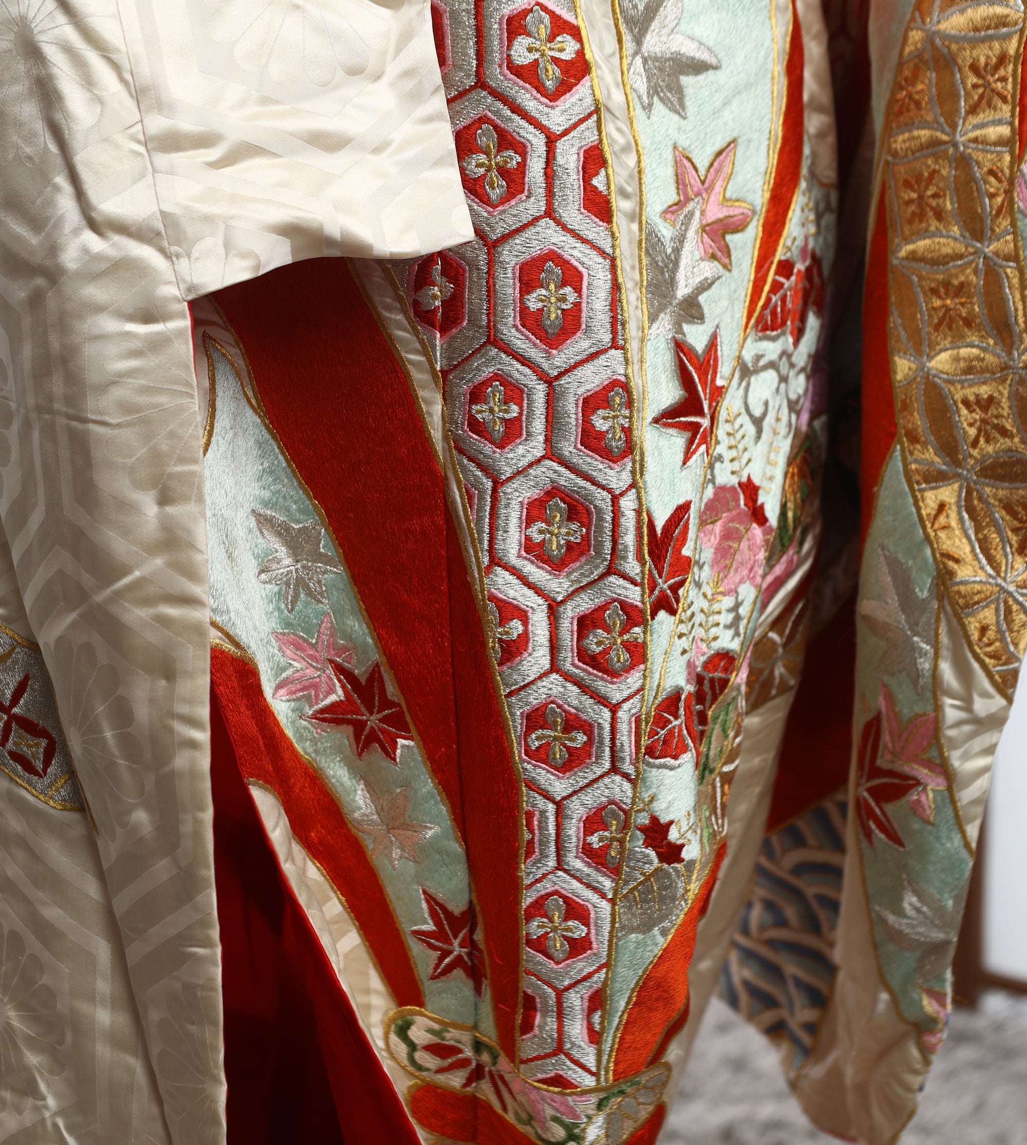 Premium Uchikake Fabric: 0423-03 | Ethereal Mosaic