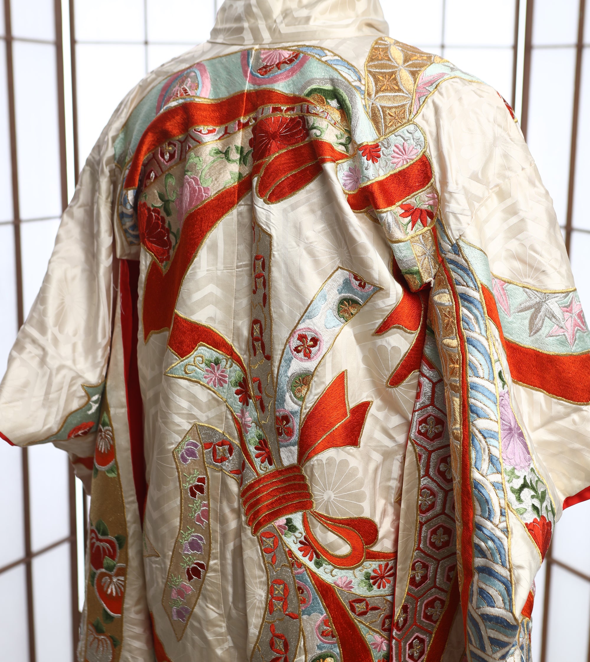 Premium Uchikake Fabric: 0423-03 | Ethereal Mosaic
