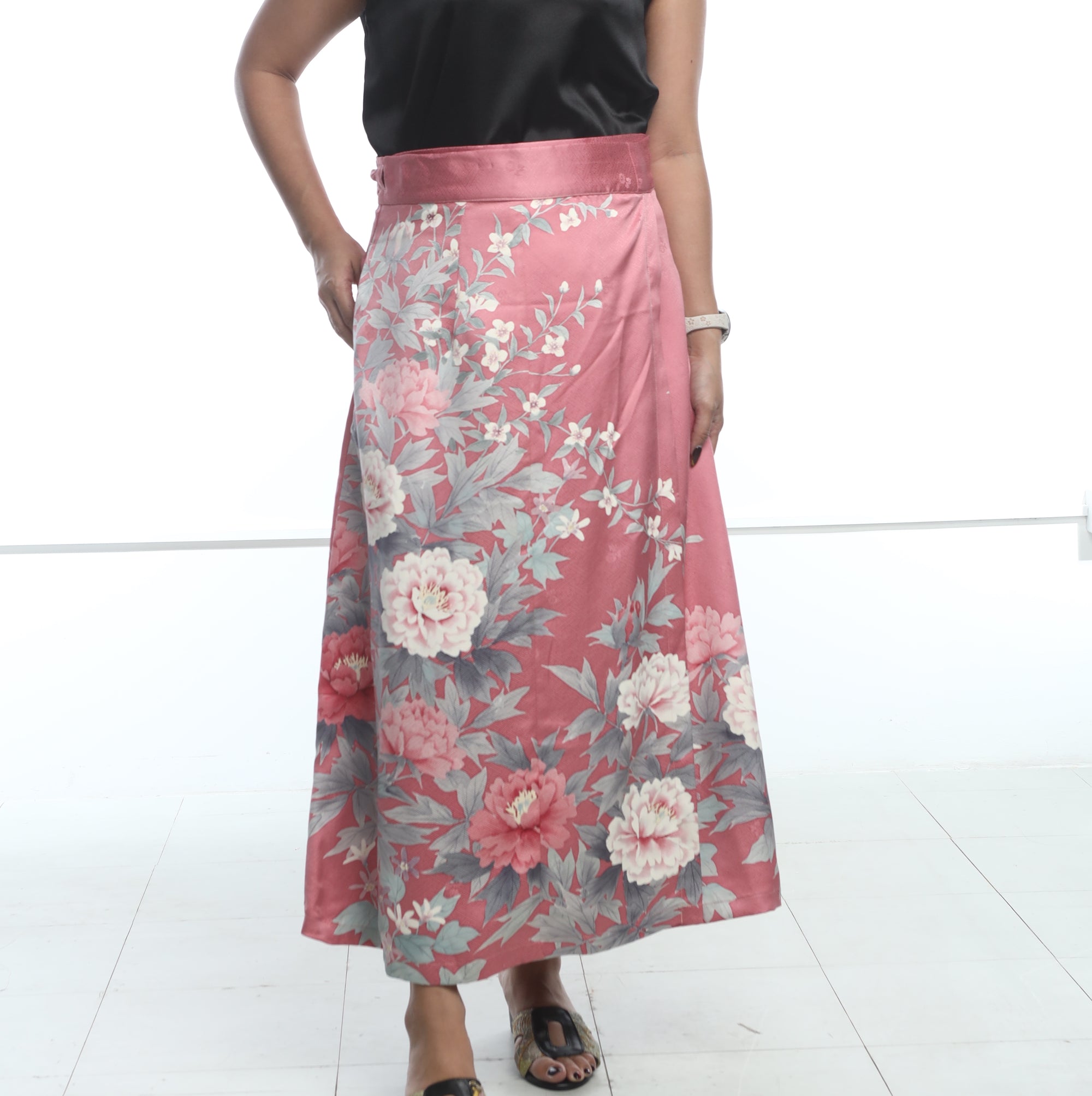 On-hand: Wrap Skirt | WS6319 Red 2P