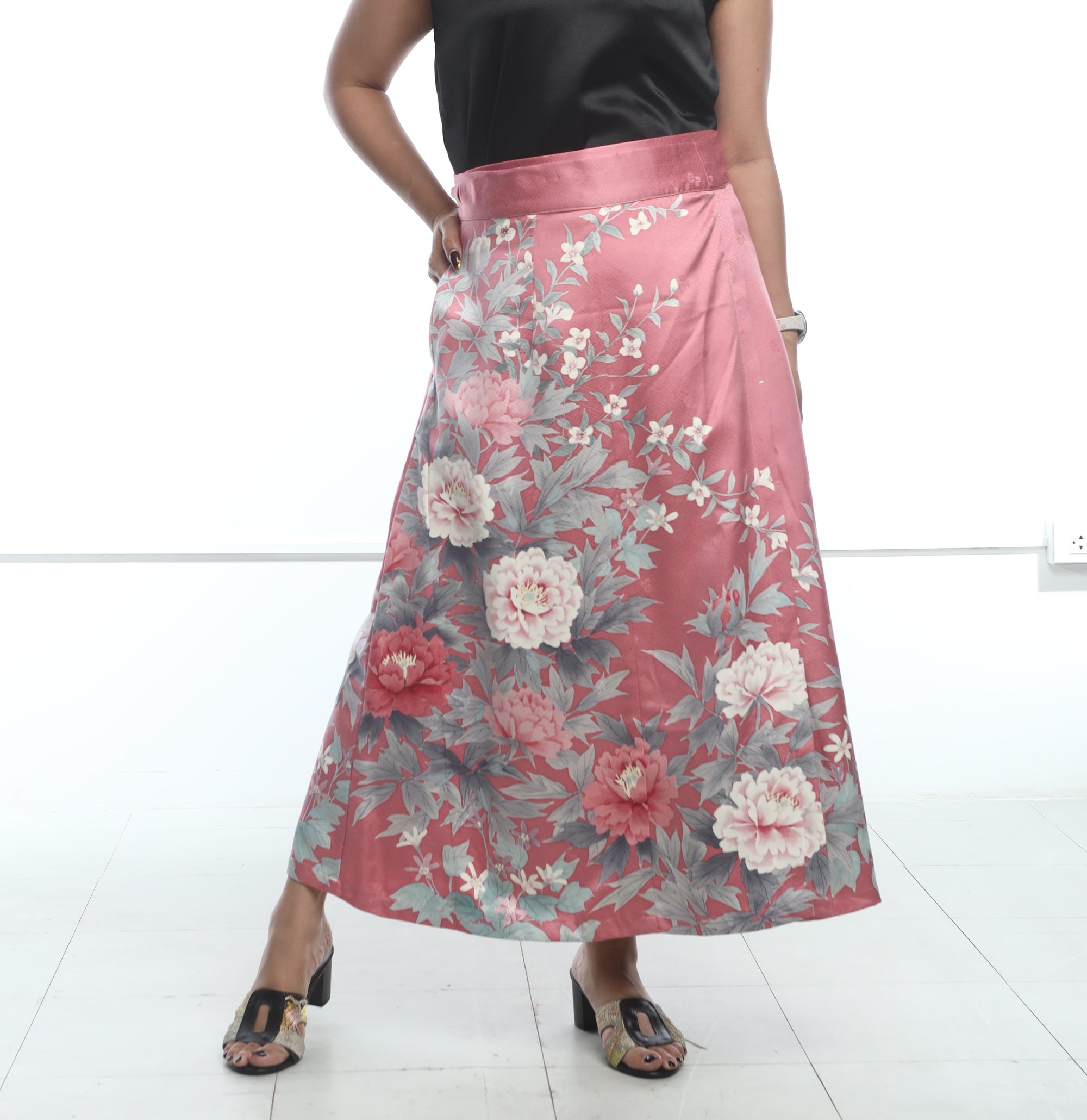 On-hand: Wrap Skirt | WS6319 Red 2P