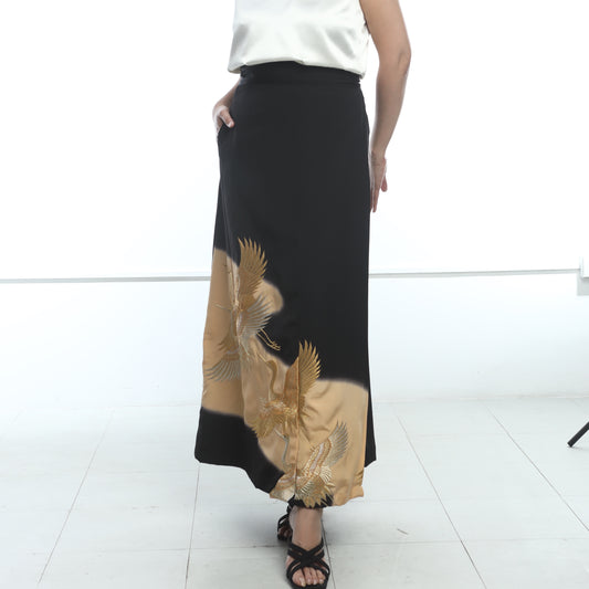 On-hand: Wrap Skirt | 1T Black WS5780