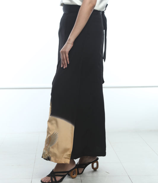 On-hand: Wrap Skirt | 1T Black WS5780
