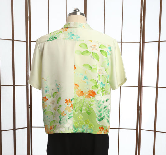 On-hand: Aloha shirt | AS7471 | Refreshing Green XL