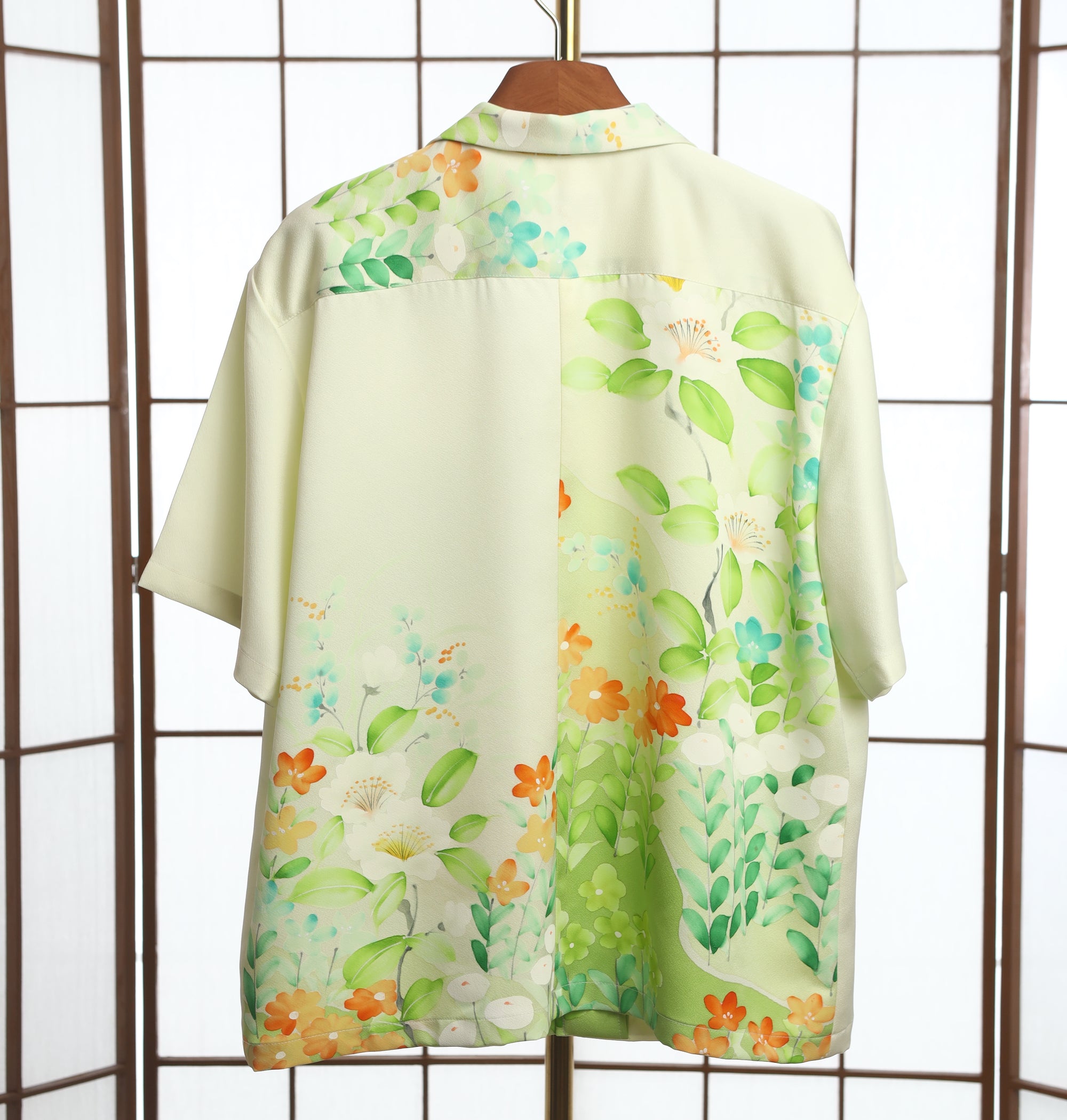 On-hand: Aloha shirt | AS7471 | Refreshing Green XL