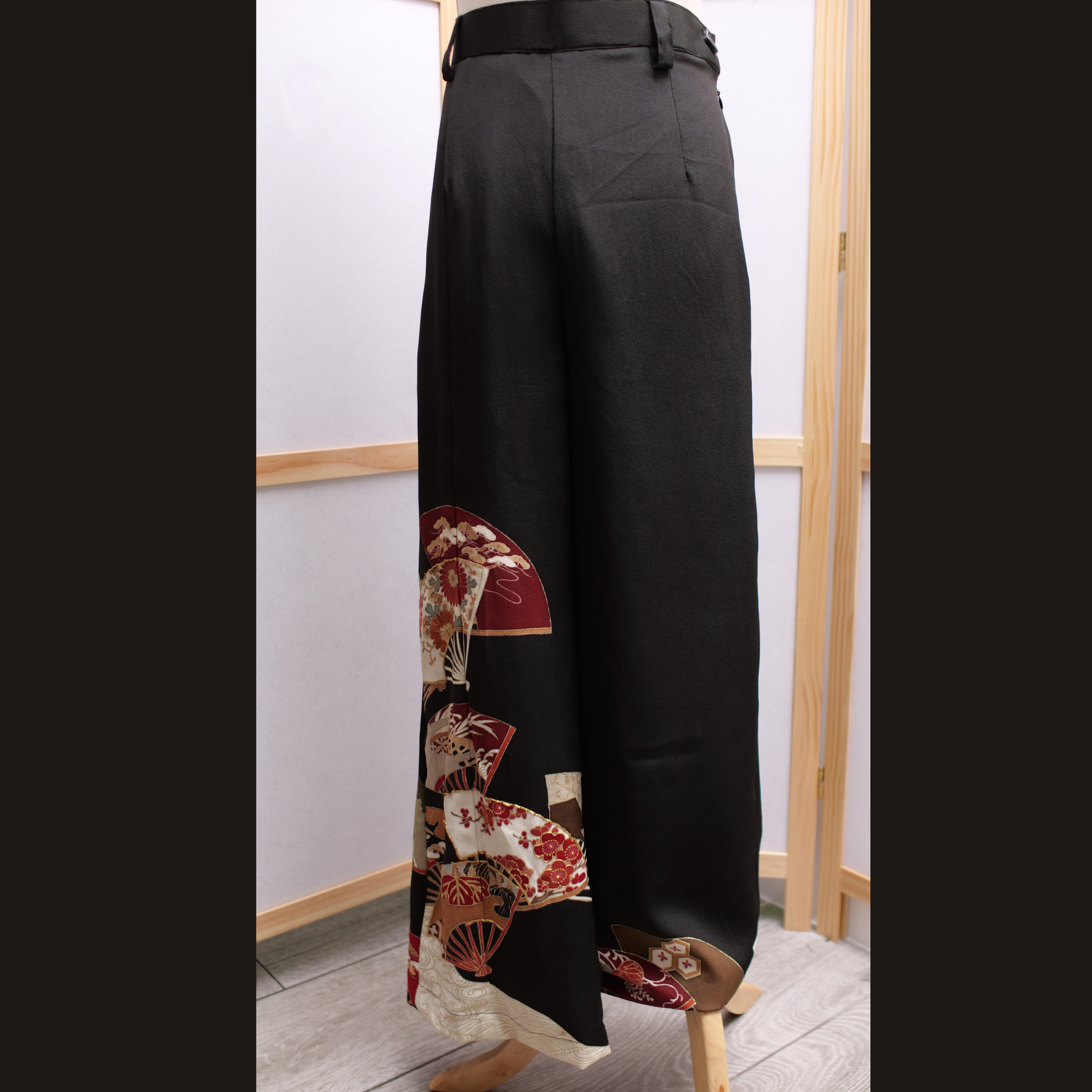 De7De17 On-hand Black Wide Leg Pants: WLP1906 | XLA