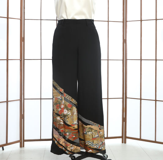 On-hand: Wide Leg Pants | XLZ Black WLP5502