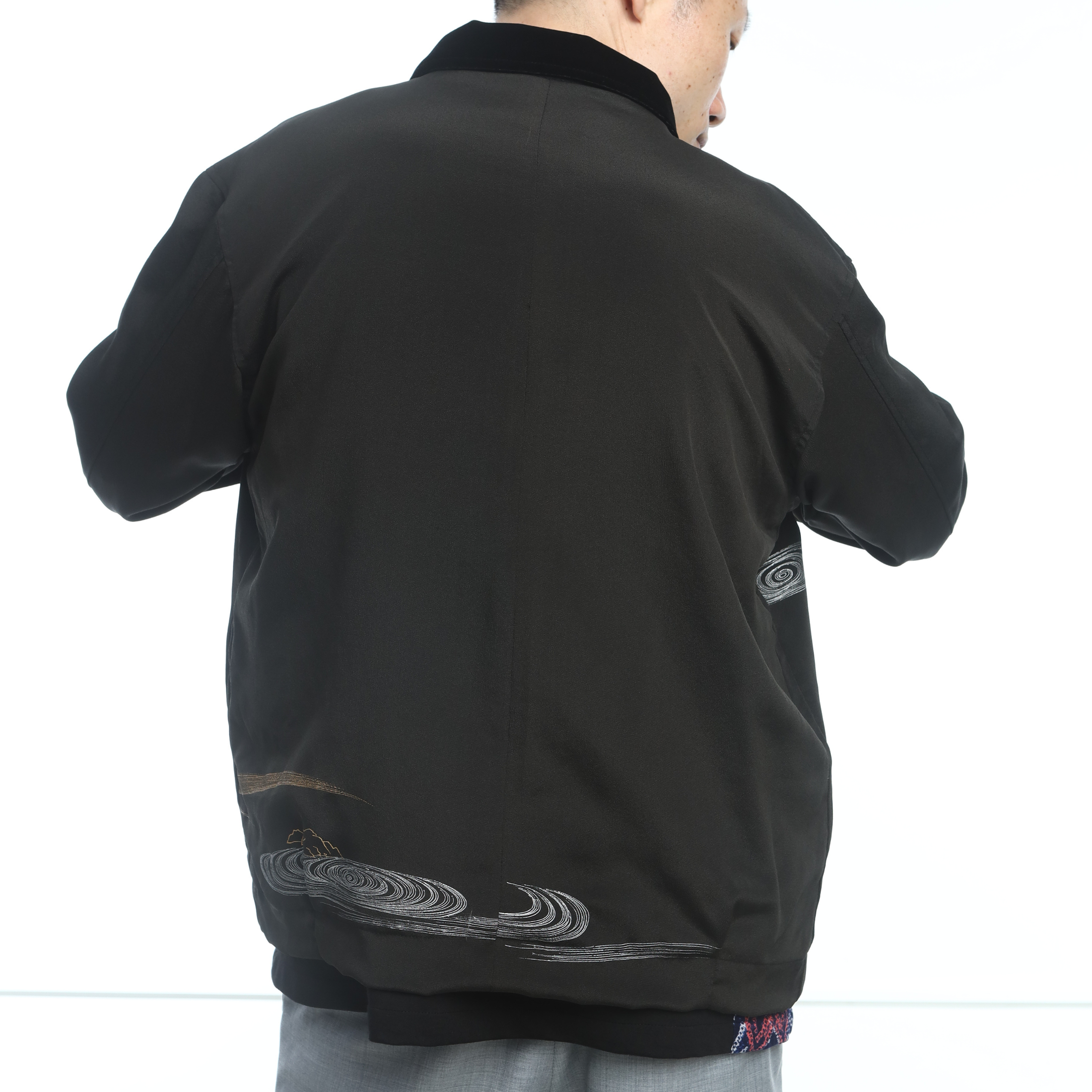 On-hand: Zip Up Jacket -  ZSJ6449 XL Black