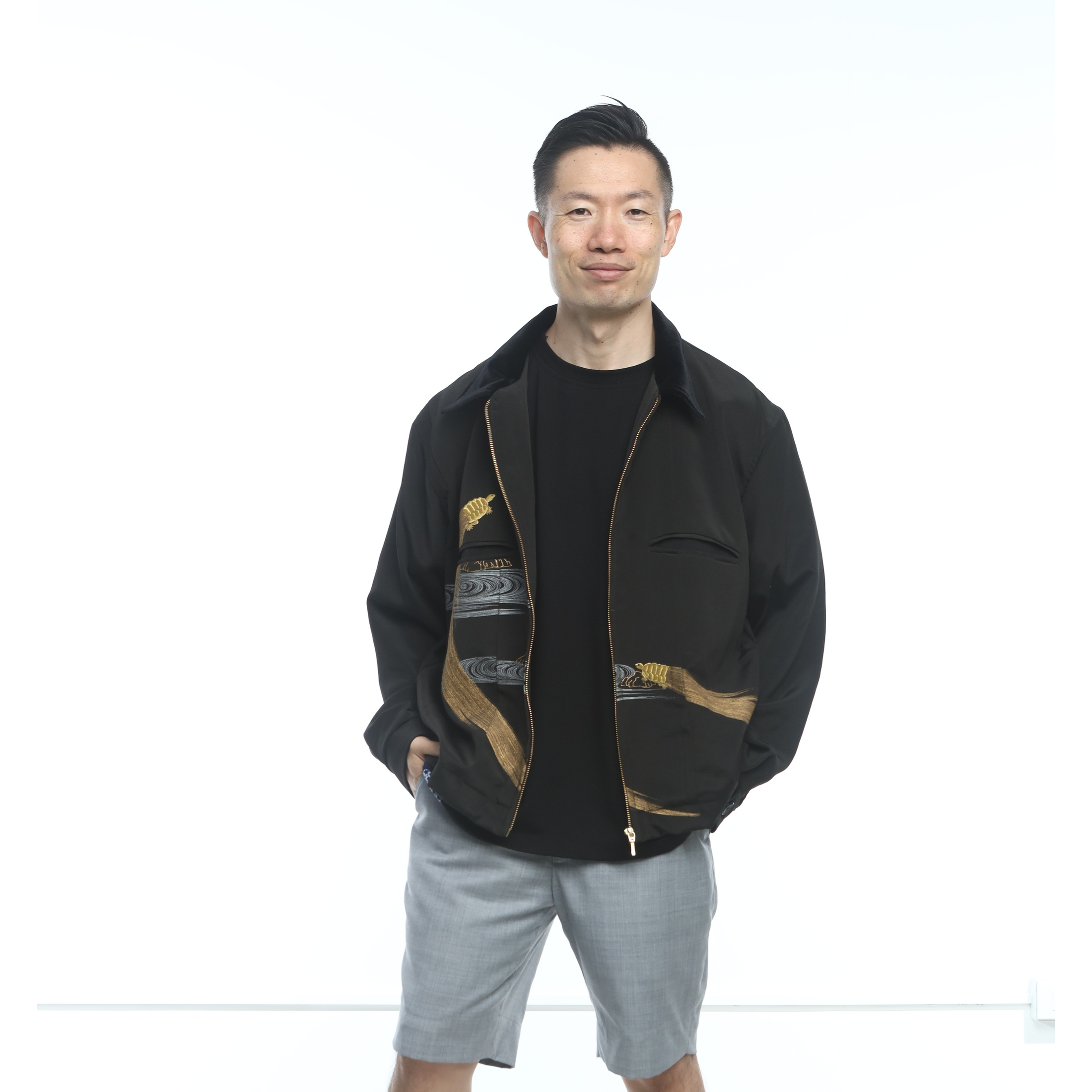 On-hand: Zip Up Jacket -  ZSJ6449 XL Black