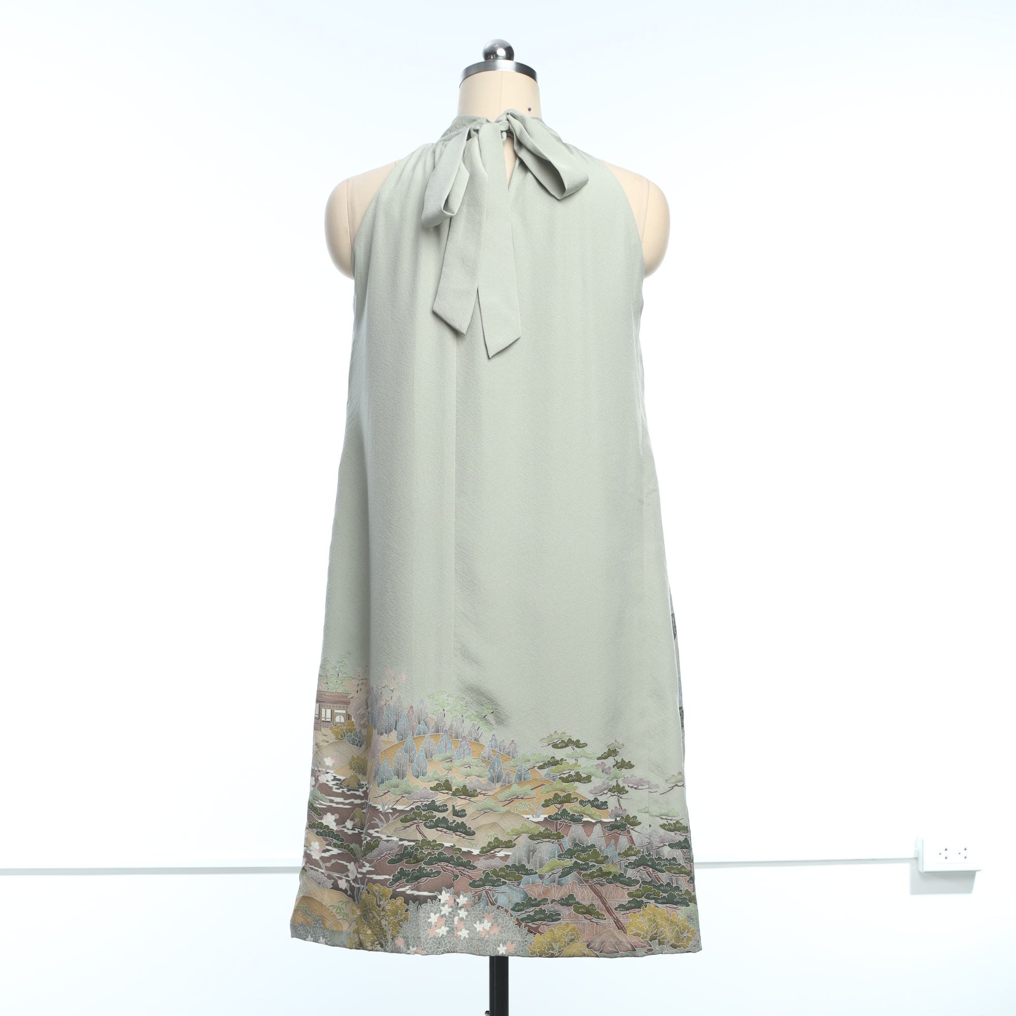 On-hand: Halter Dress Green | HD4191 Size: MA