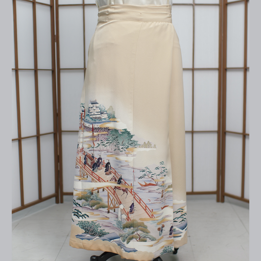 Premium On-hand: Wrap Skirt Cream | WS5378 1T