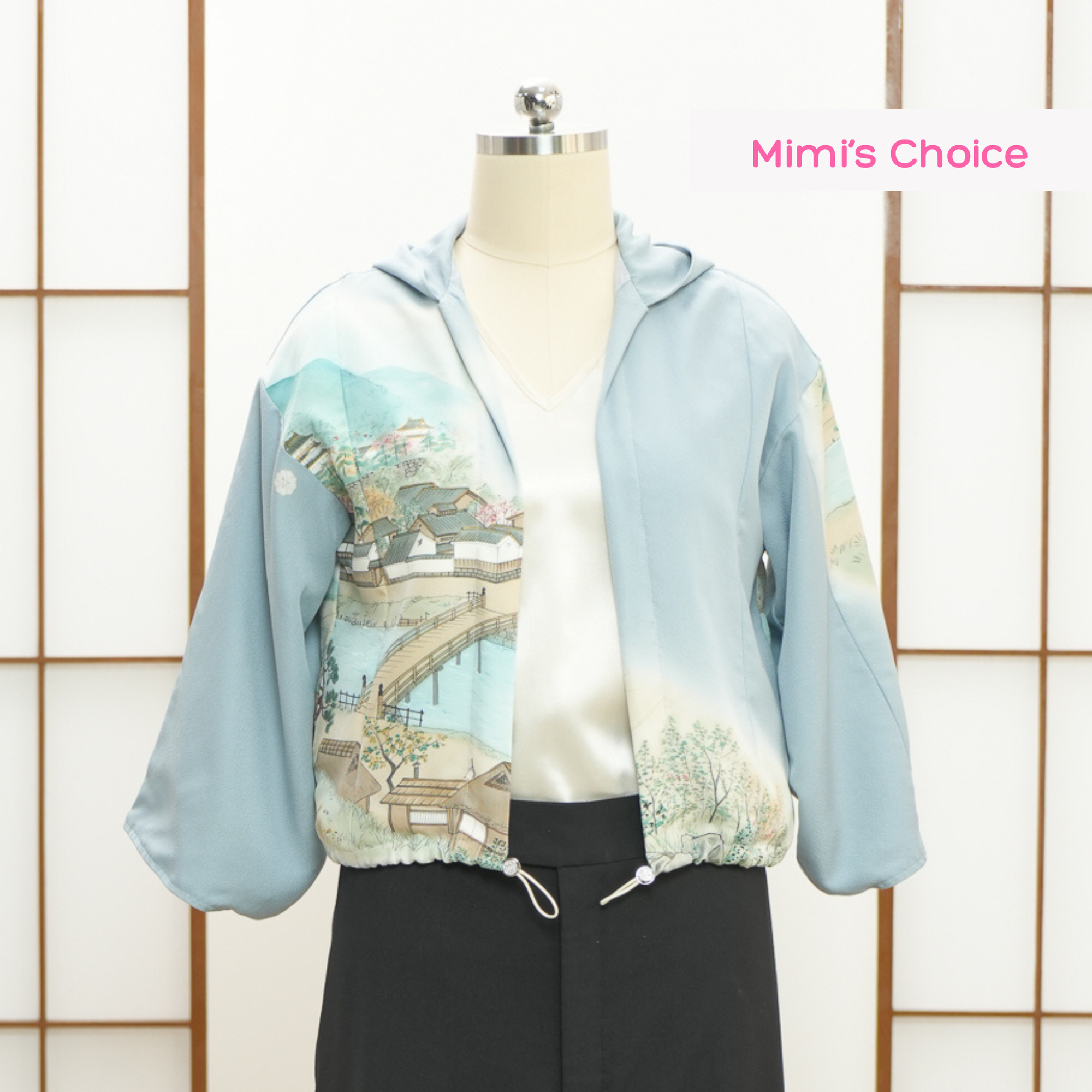 🎉 Premium On-hand item: Blue Kodomo Hoodie | HK7811 - Mimi's choice