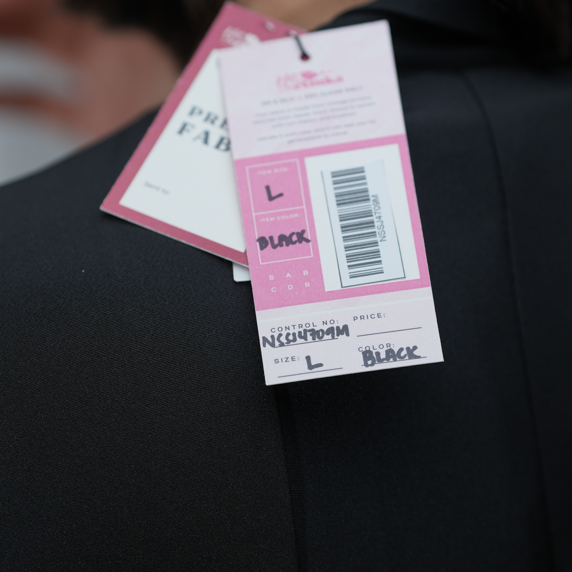 Premium On-hand: No sleeves suit jacket | L Black NSSJ4709M (Mimi's choice)