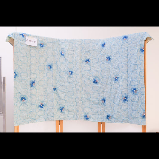 NALB - No Art Left Behind Fabric: 1217NALB-03 Blue white